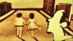 音乐短片 - 情侣从高中恋爱到结婚,爱情长跑如何才能修成正果?婚礼告白沙画