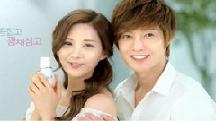 少女时代,金贤重 - The Face Shop CF 15s