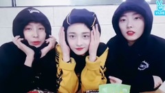 I.O.I,周洁琼(PRISTIN),PRISTIN - PRISTIN 你们希望的吃放 Yuha(倞媛)&洁琼&恩宇篇