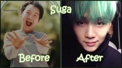 防弹少年团 - BTS出道前后对比 饭制版
