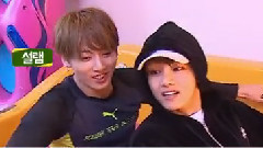 田柾国(防弹少年团),V(防弹少年团) - Vapp直播:Run BTS! 2017 - EP.14防弹少年团