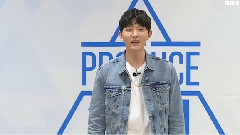 韩国群星 - Produce101 练习生李厚林自我介绍