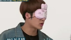 GOT7 - 王嘉尔蒙眼摸脖子猜成员 一周的偶像 17/03/15