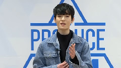 韩国群星 - Produce101 练习生김찬自我介绍