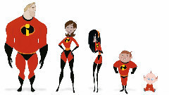 动漫专属,音乐短片 - 超人总动员(The Incredibles)