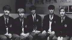 Astro(韩国) - ASTRO 新加坡showcase后台 HallyuSG采访