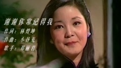 邓丽君 - 谢谢你常记得我