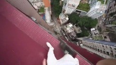 音乐短片 - Crazy Parkour On A Skyscraper
