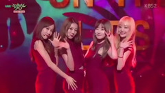 Melody Day - Kiss On The Lips - KBS音乐银行现场版 17/03/24