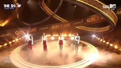 Girl's Day,惠利(Girl's Day),YURA(Girl's Day),素珍(Girl's Day),敏雅(Girl's Day) - Love again__MTV THE SHOW现场版-170328