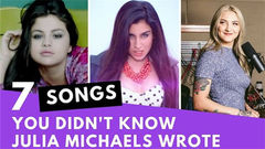 Britney Spears,Justin Bieber,Selena Gomez,Fifth Harmony,Julia Michaels - 这7首欧美热单居然都是她写的?!