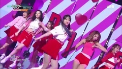 周洁琼(PRISTIN),林娜荣(PRISTIN),PRISTIN - WEE WOO-Music Bank现场版-170331