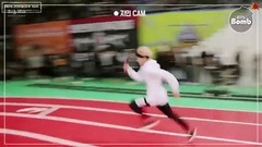 防弹少年团,田柾国(防弹少年团) - BANGTAN BOMB:400m接力比赛 柾国cut