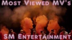 少女时代,SM Town,f(x),EXO,Red Velvet - SM艺人MV油管点击量排行Top100