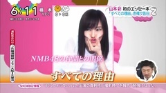AKB48,NMB48,山本彩 - ZIP! 山本彩 初のエッセー本 "すべての理由"赤裸々告白