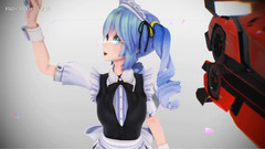 初音未来,VOCALOID家族 - Miku女仆装和兰博基尼的邂逅