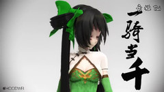 动漫专属 - 王者荣耀MMD-福利孙尚香的一骑当千