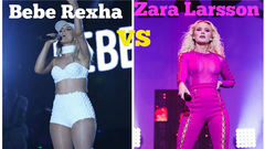Zara Larsson,Bebe Rexha - 现场唱功比拼:Bebe Rexha vs Zara Larsson
