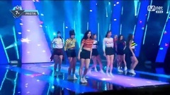 周洁琼(PRISTIN),林娜荣(PRISTIN),PRISTIN - WEE WOO - Mnet M!Countdown 现场版-170406