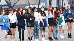 PRISTIN - 音乐银行上班路上