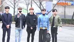 CNBLUE,TEEN TOP,GOT7,DAY6 - 男团音乐银行上班路