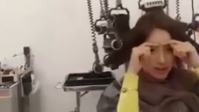 T-ara,咸慇晶(T-ara) - 恩静Instagram直播-美发造型中