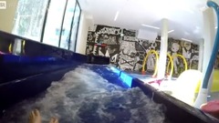 音乐短片 - Kinderhotel Kr ller - Black Hole Futuristic Waterslide [NEW 2016]