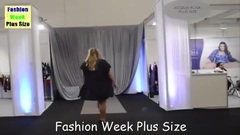 Fashion Show - Fashion Week Plus Size 2017 - ACQUA ROSA PLUS SIZE - Plus Size Lingerie Model - Fashion Show