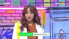 EXID - Night Rather Than Day - Show Champion现场版 17/04/12