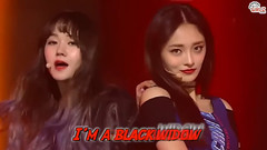 周洁琼(PRISTIN),PRISTIN,Yuha（PRISTIN）,郑银雨（PRISTIN）,朴施妍（PRISTIN） - Black Widow