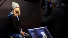 Fashion Show,Cara Delevingne - 【幕后花絮】卡受拍摄CHANEL油画宣传片