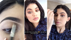 Kylie Jenner - Kylie Jenner亲自化妆教程视频放出!