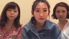 AKB48,小嶋阳菜,大岛优子,峯岸南 - 『優菜見守隊』小嶋陽菜ins-偶遇途中 with大島優子.峯岸みなみ