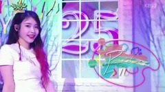 IU - 这一刻&Palette- KBS音乐银行 现场版 17/04/28