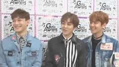 EXO,Chen(EXO),边伯贤(EXO),XIUMIN(EXO),EXO-CBX - 采访 & Ka-CHING!舞台  2017 Girls Award