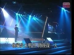 王菲,王杰 - 傻女 & 爱在深秋 89年香港电台第十二届十大中文金曲现场版