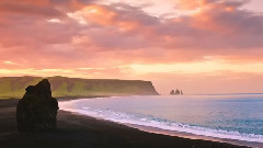 音乐短片 - 自然-冰岛风光