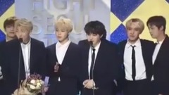 防弹少年团,田柾国(防弹少年团),V(防弹少年团),JIMIN(防弹少年团),SUGA(防弹少年团) - 防弹少年团一位 受赏Cut