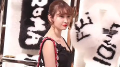 AKB48,小嶋阳菜 - 元AKB48の小嶋陽菜が表参道FENDIショップに黒のドレスで登場!