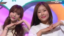 Lovelyz - 现在，我们 - M COUNTDOWN 现场版 17/05/11