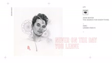 Never on the Day You Leave (Pseudo Video)