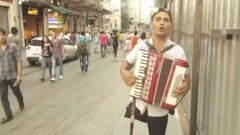 音乐短片 - Уличные исполнители _ недавно огонь танца