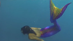 音乐短片 - 水中人魚写真