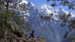 音乐短片 - 雪山融化成了瀑布与波涛