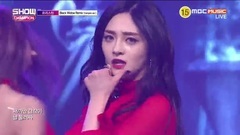 周洁琼(PRISTIN),林娜荣(PRISTIN),PRISTIN,朴施妍（PRISTIN） - BLACK WIDOW -MBC冠军秀现场版-17/05/17