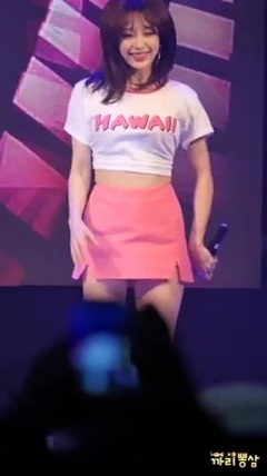 EXID - 170517 闵江原道原州MBC FM体育节精选音乐会 EXID- UP&DOWN 主拍 HANI