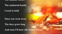 音乐短片 - Autumn Leaves