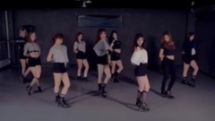 PRISTIN - black widow 练习室舞蹈镜面
