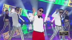 Psy - New Face- SBS人气歌谣 现场版 17/05/21