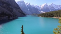 风景,音乐短片,轻音乐 - 加拿大班夫国家公园 梦莲湖